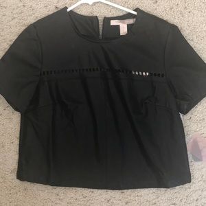 Leather t shirt never worn